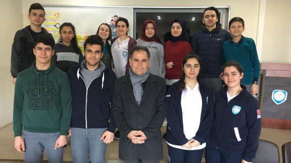 İlçe Milli Eğitim Müdürü Mahmut KÖSEOĞLUndan İbn-i Sina Mesleki Teknik ve Anadolu Lisesine Ziyaret