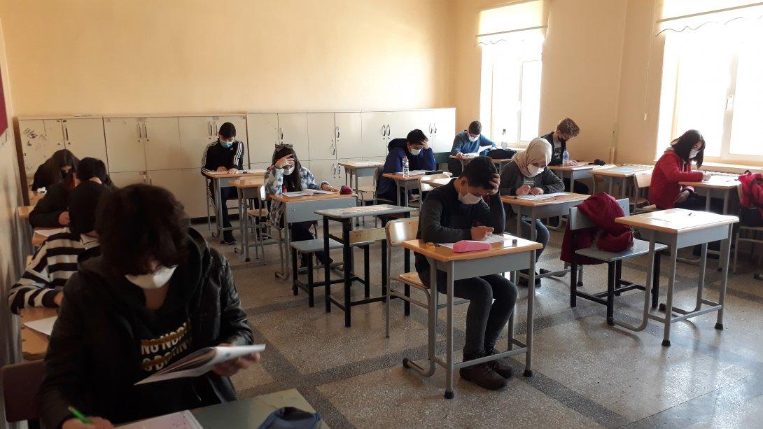EBİDEP Projesi Kazanım İzleme Sınavı Yapıldı