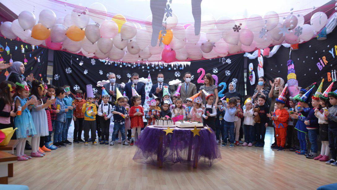 İlçemiz Vali Enis Yeter Anaokulu'nda Doğum Günü Etkinliği Düzenlendi