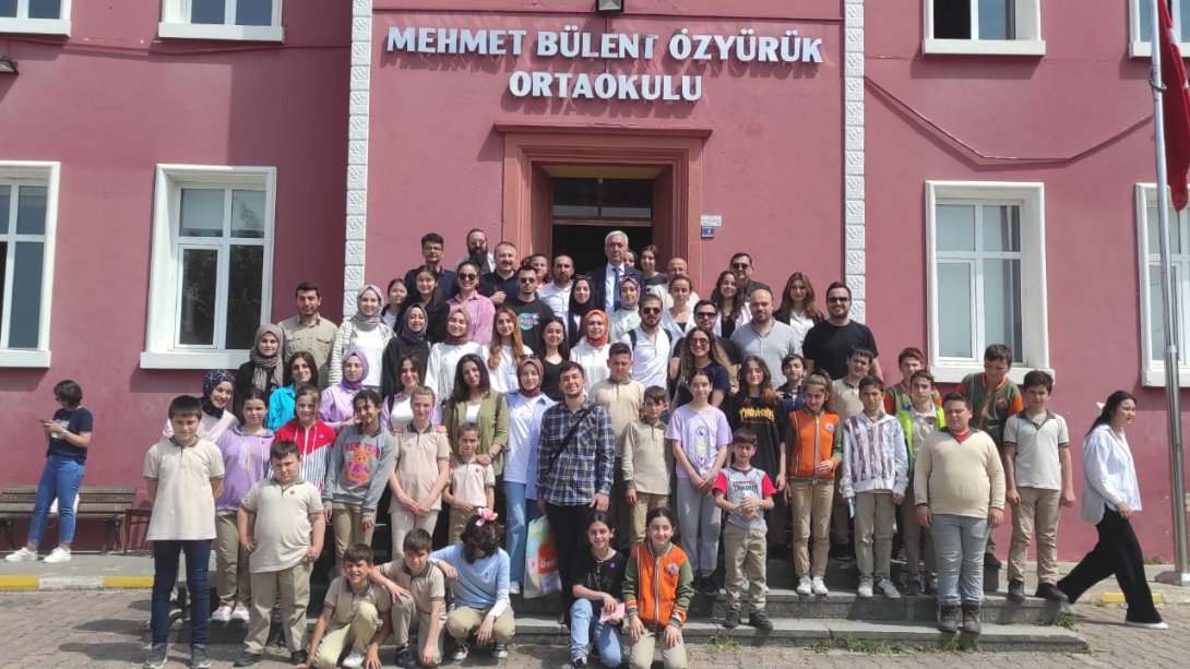 Kastamonu Üniversitesi Eğitim Fakültesi İlçemiz Mehmet Bülent Özyürük Ortaokulu'nda