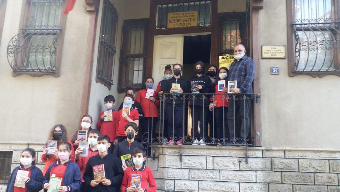 Atatürk Ortaokulu Öğrencilerinin Yiğit İnebolu Okuyor Etkinliği