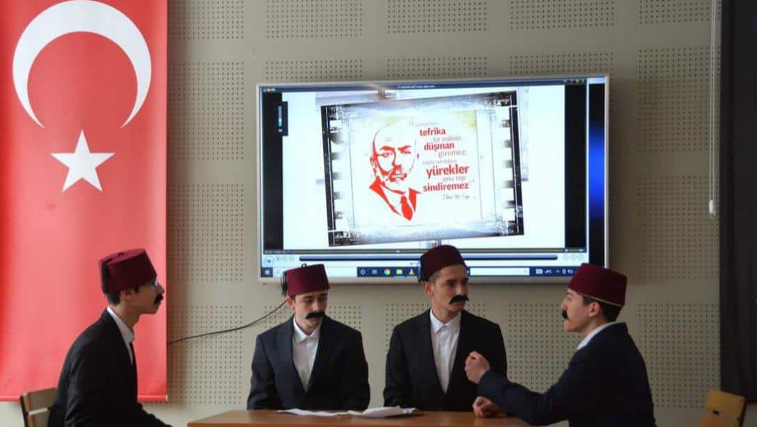 12 Mart İstiklal Marşımızın Kabulü ve Mehmet Akif ERSOY'u Anma Programı Düzenlendi
