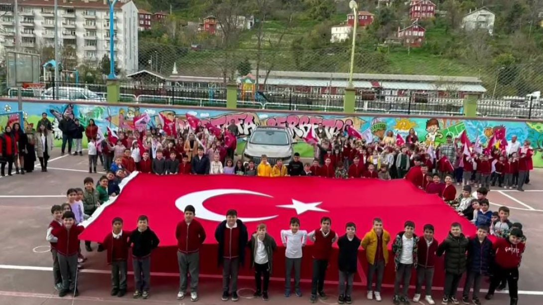 Yerli Malı Haftası Kapsamında TOGG Otomobilimiz Mustafa Şerbetçi İlkokulunda